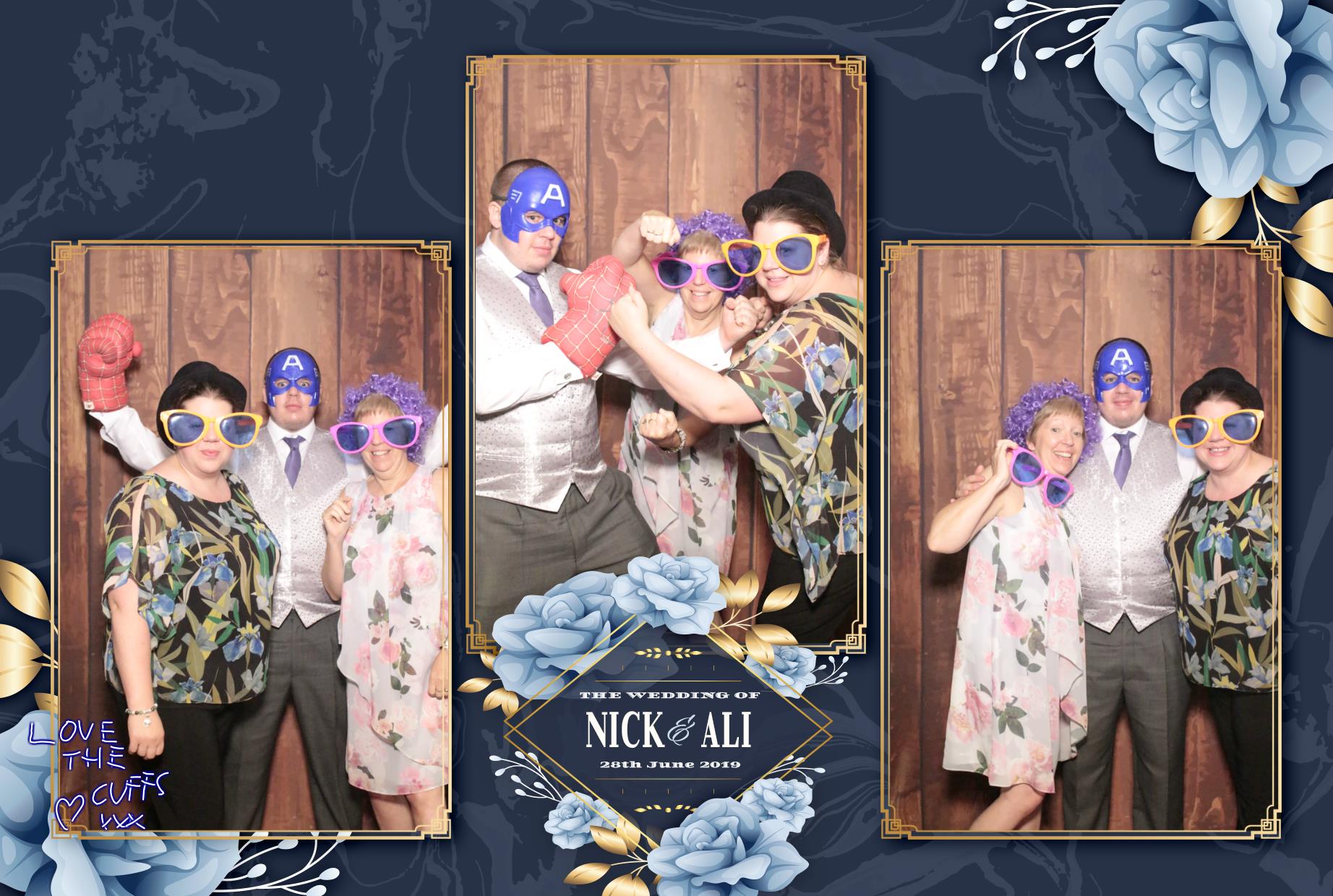 Nick & Ali's Wedding | View more photos from the event at gallery.myphotoboothexperience.co.uk/u/MyPhotoBoothExperienceLtd/Nick-Alis-Wedding